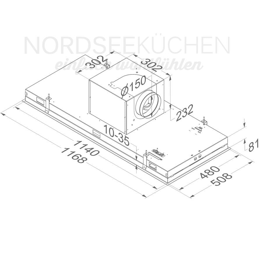 Deckenlüfter Novy Pure'line 6841
