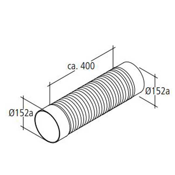 Flexibler Adapter Rund auf Rund
