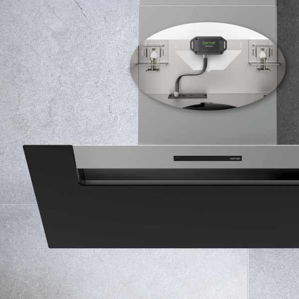 Berbel ConInterface zwischen Haube und Kochfeld