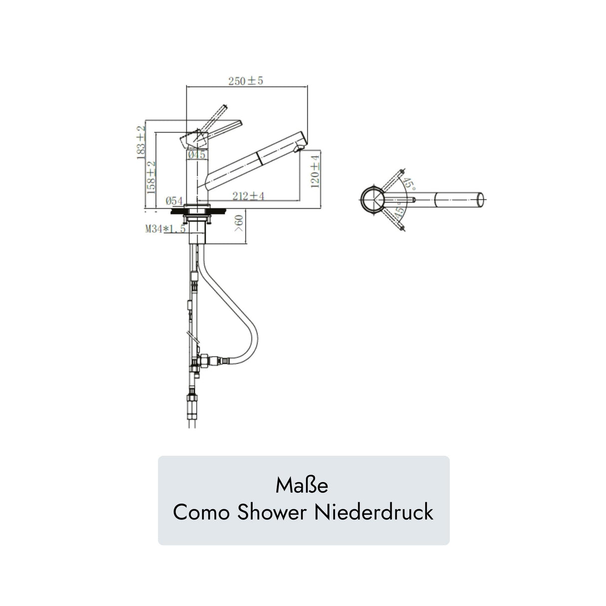 Villeroy & Boch Como Shower