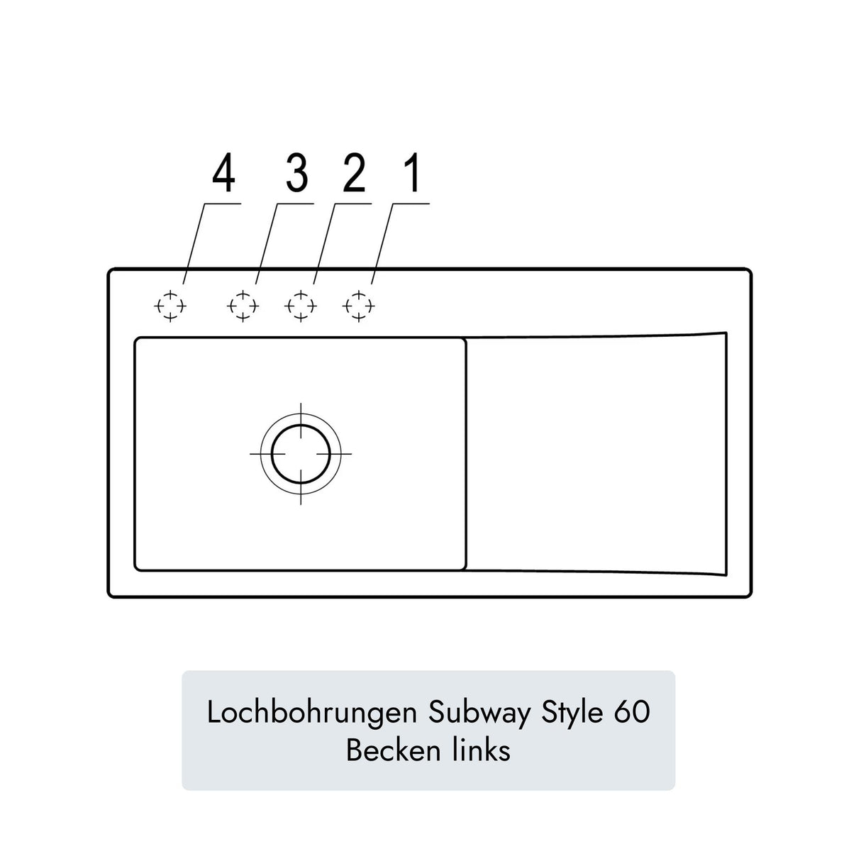 Villeroy & Boch Subway Style 60