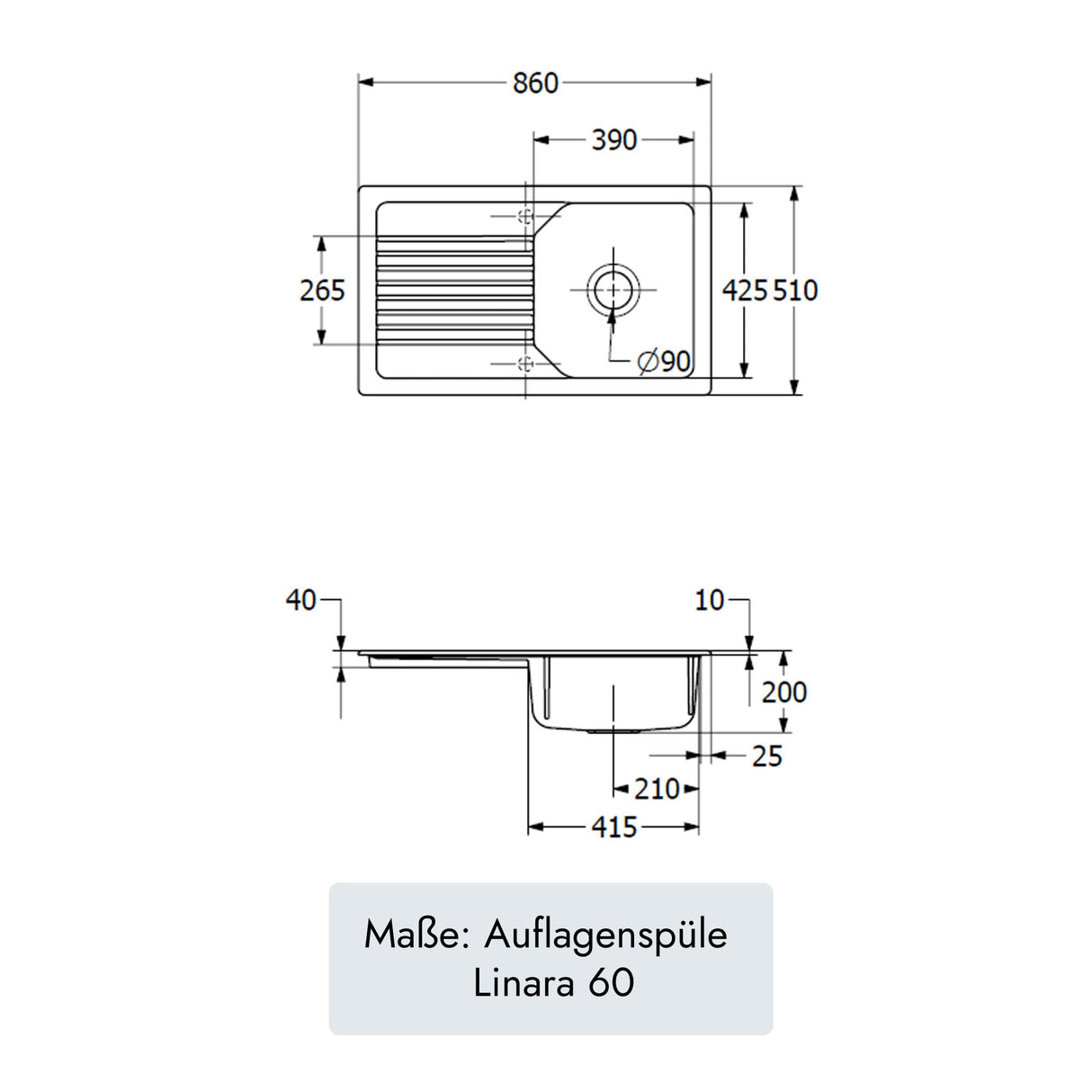 Villeroy & Boch Linara 60