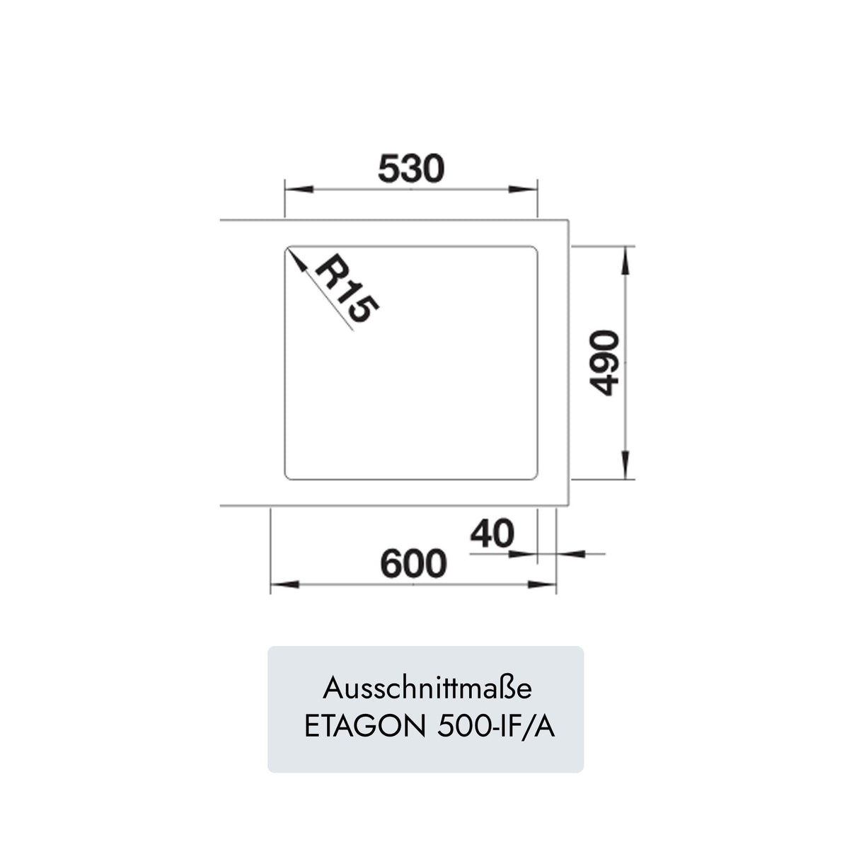 Blanco ETAGON 500-IF/A