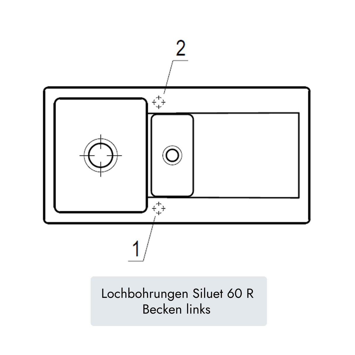 Villeroy & Boch Siluet 60 R
