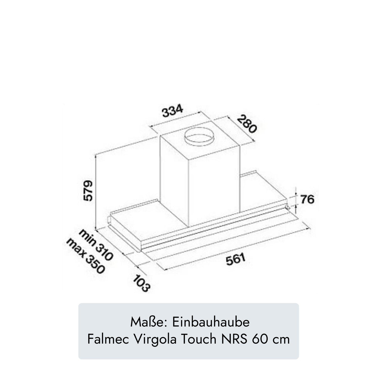 Falmec Virgola Touch NRS