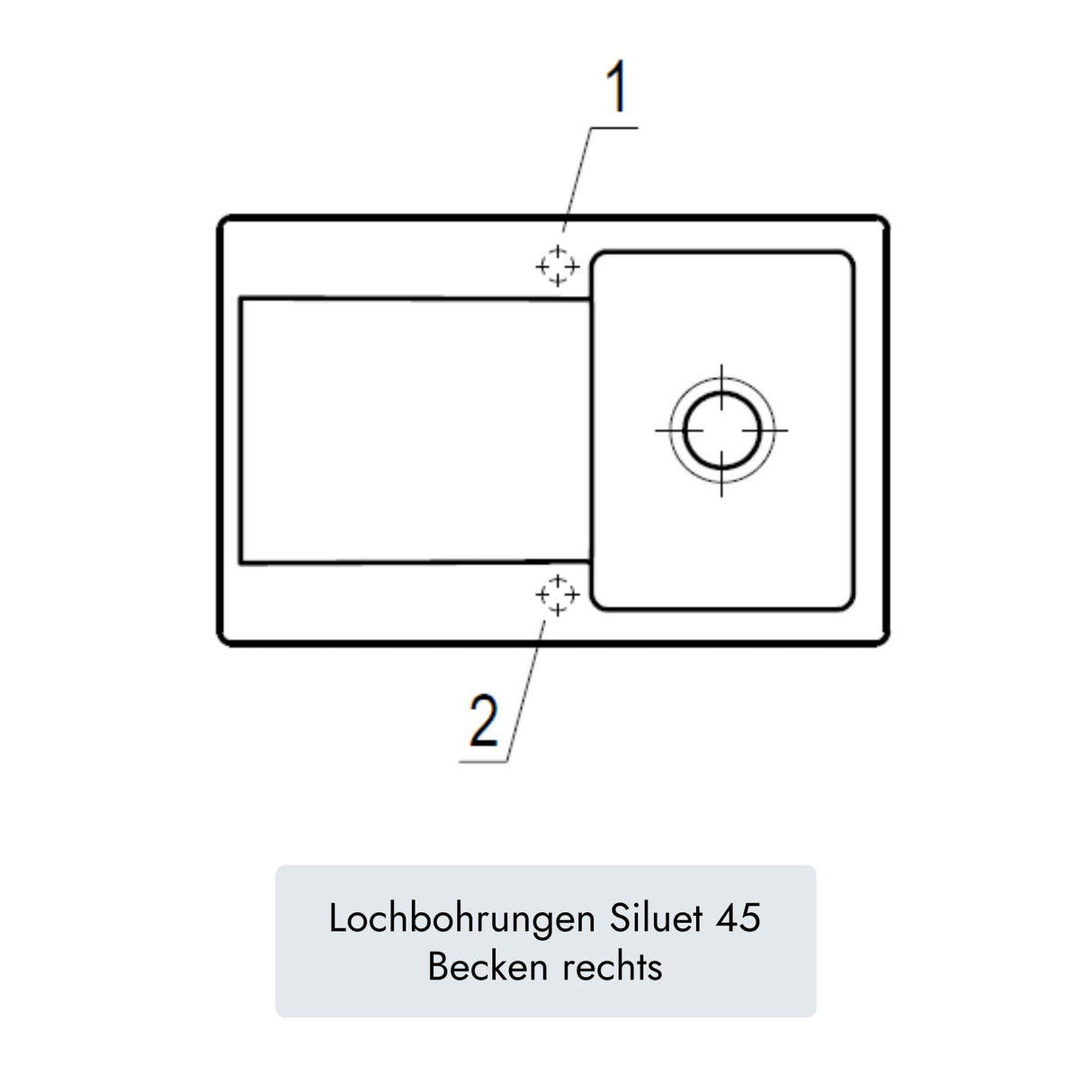Villeroy & Boch Siluet 45