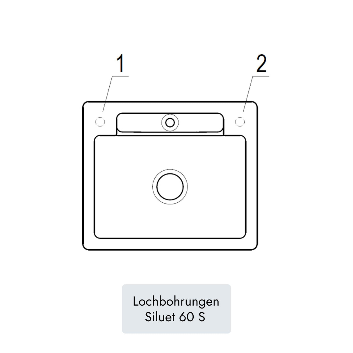 Villeroy & Boch Siluet 60 S
