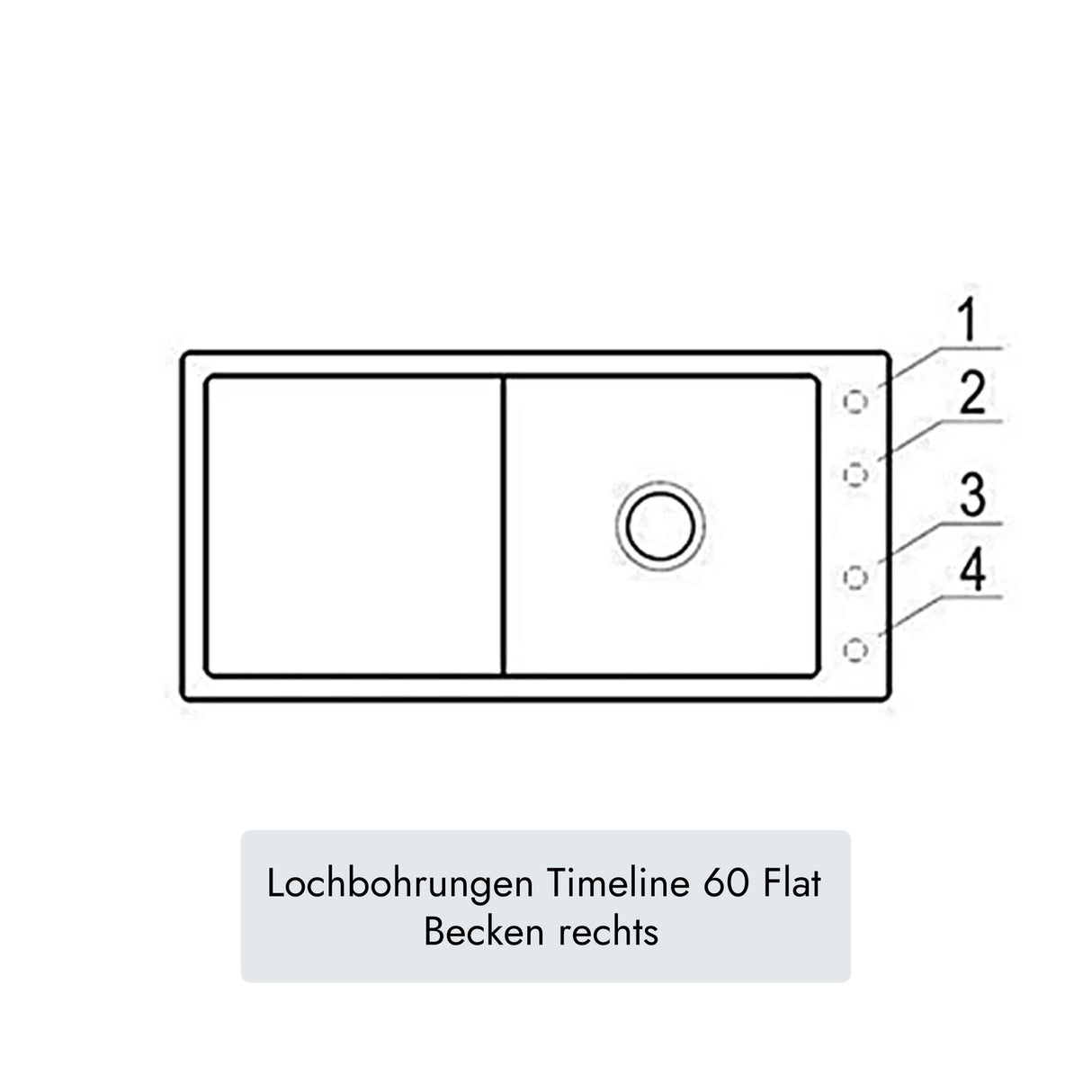 Villeroy & Boch Timeline 60 Flat