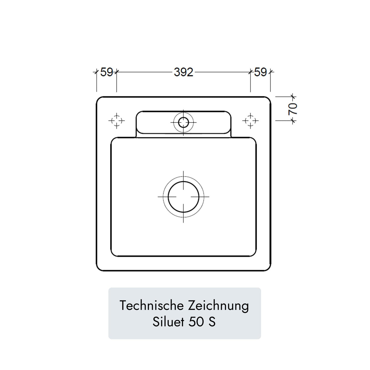 Villeroy & Boch Siluet 50 S