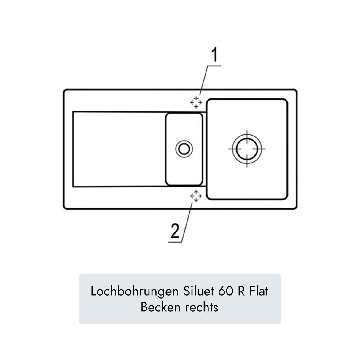 Villeroy & Boch Siluet 60 R Flat