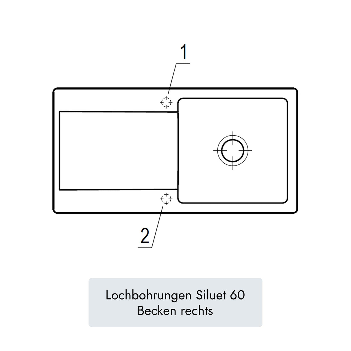 Villeroy & Boch Siluet 60