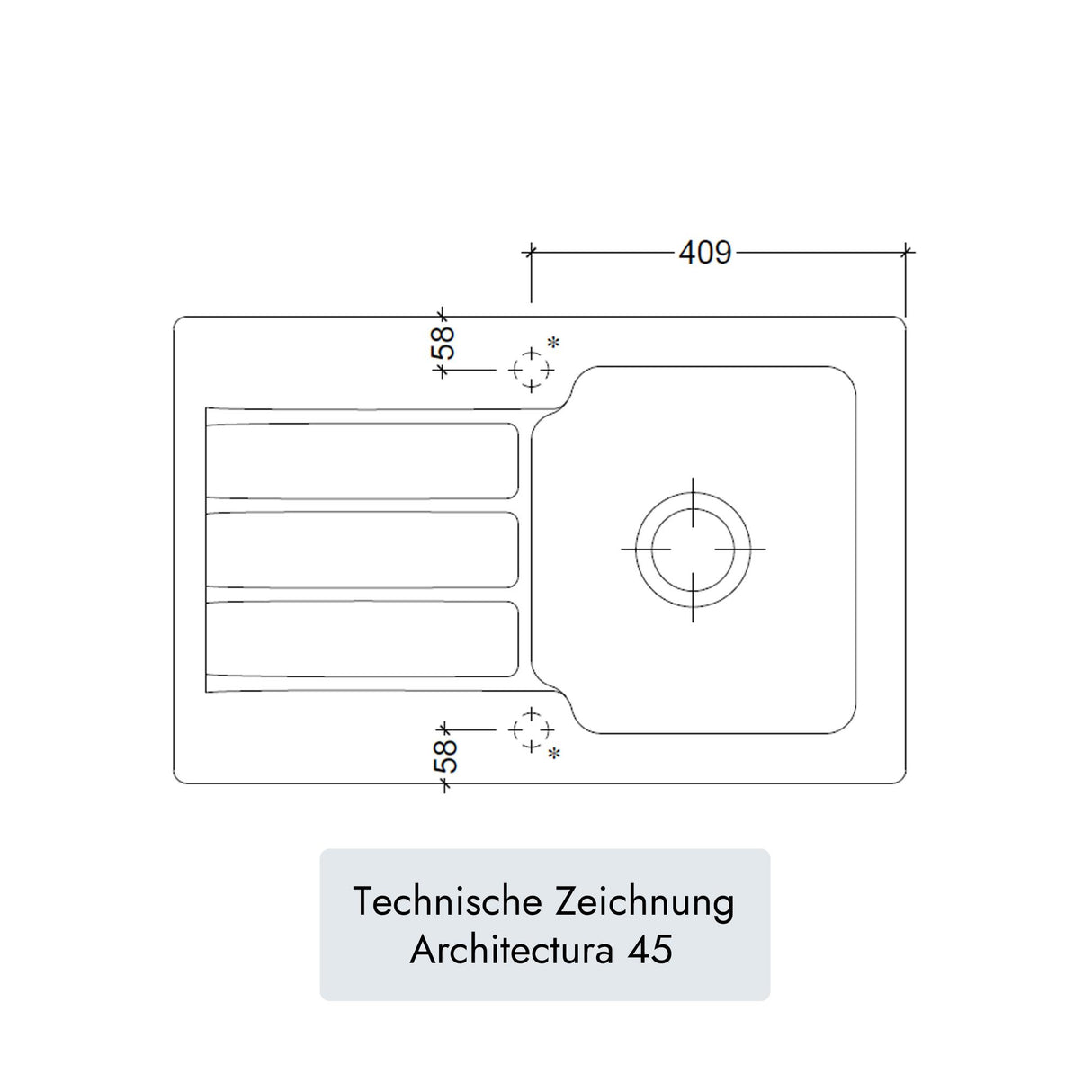 Villeroy & Boch Architectura 45