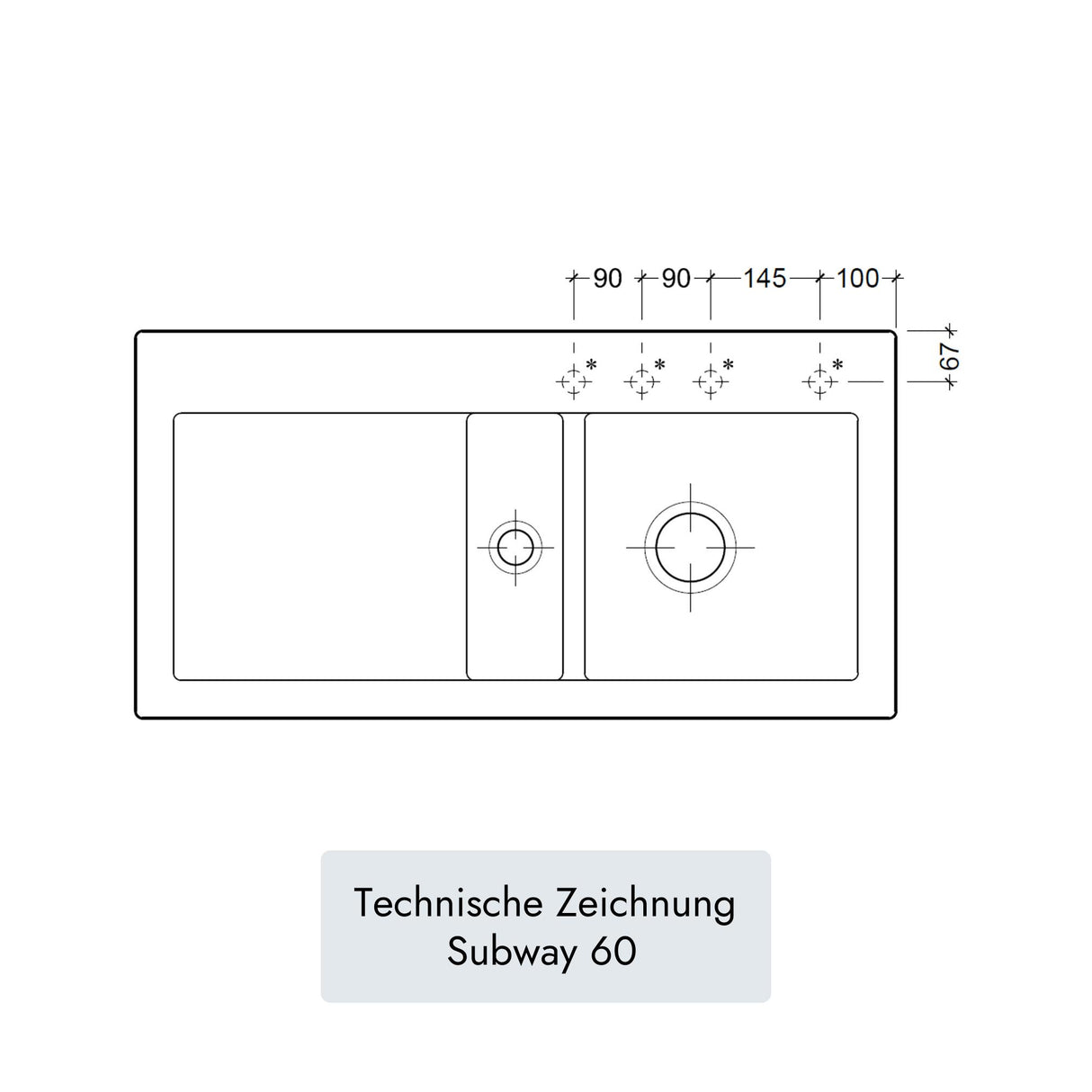Villeroy & Boch Subway 60