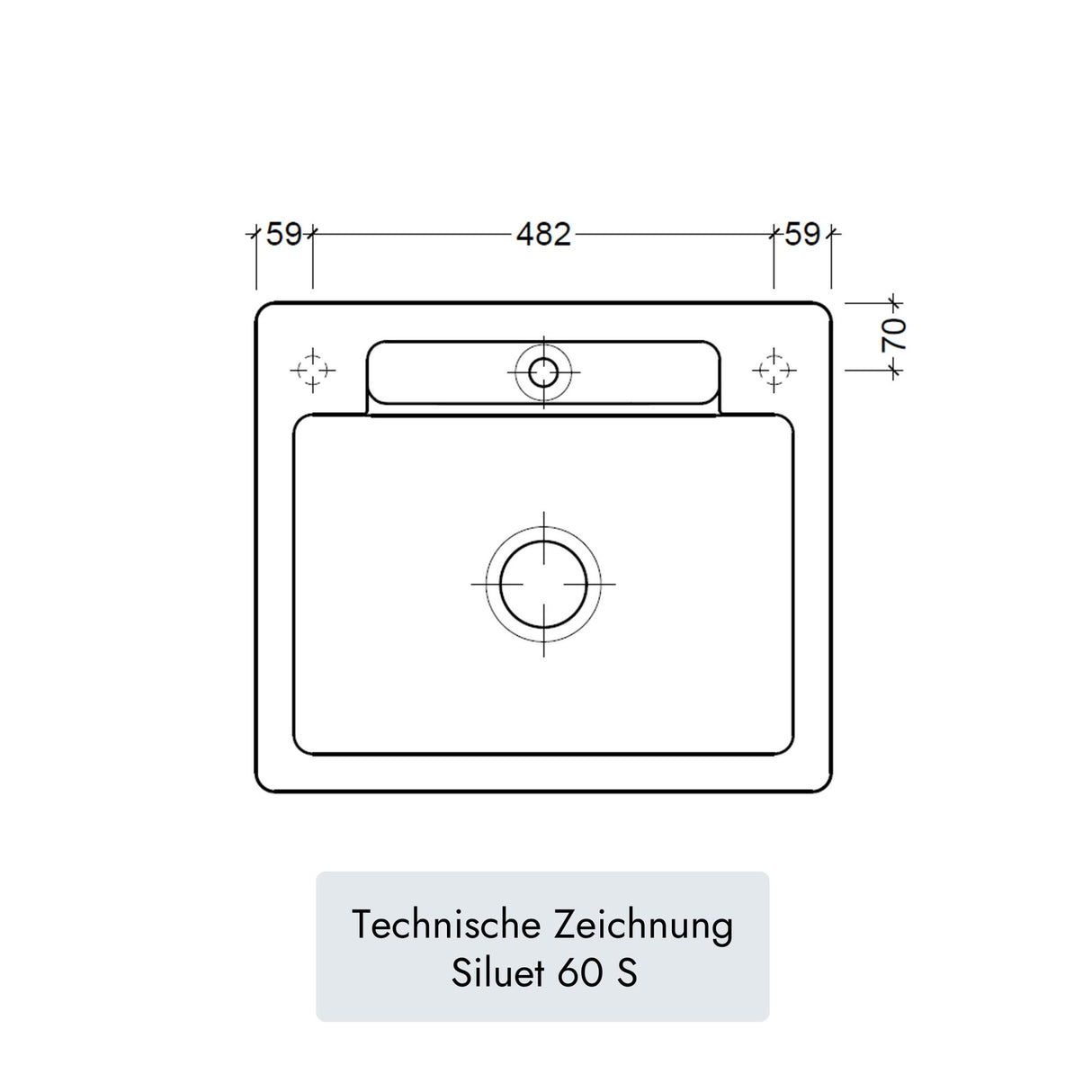 Villeroy & Boch Siluet 60 S