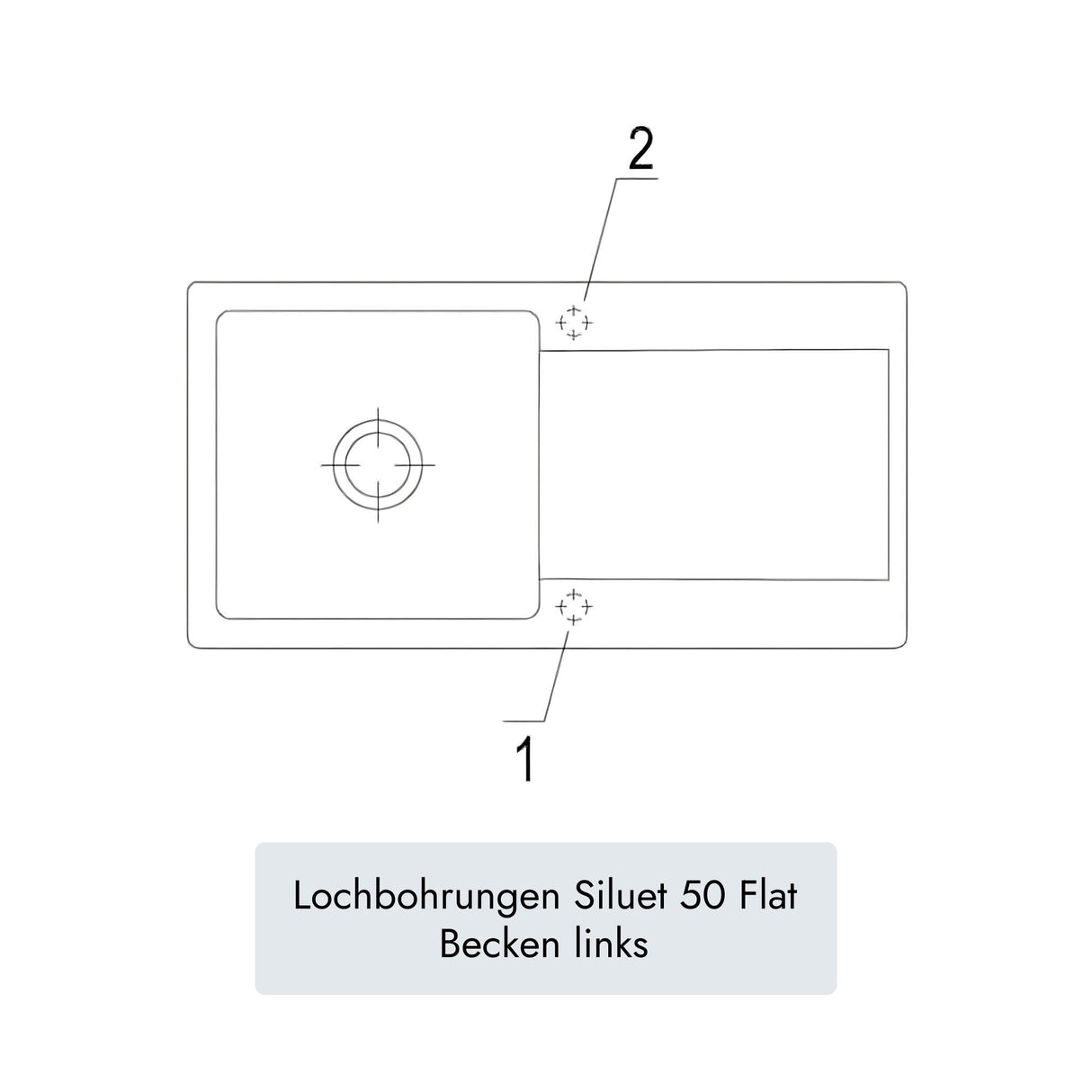 Villeroy & Boch Siluet 50 Flat