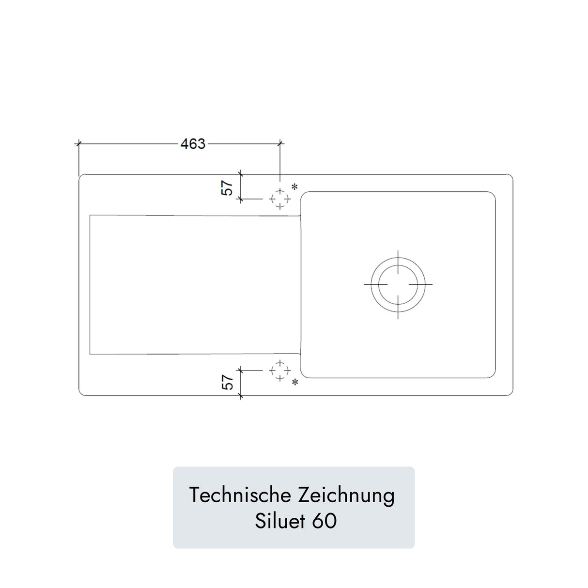 Villeroy & Boch Siluet 60