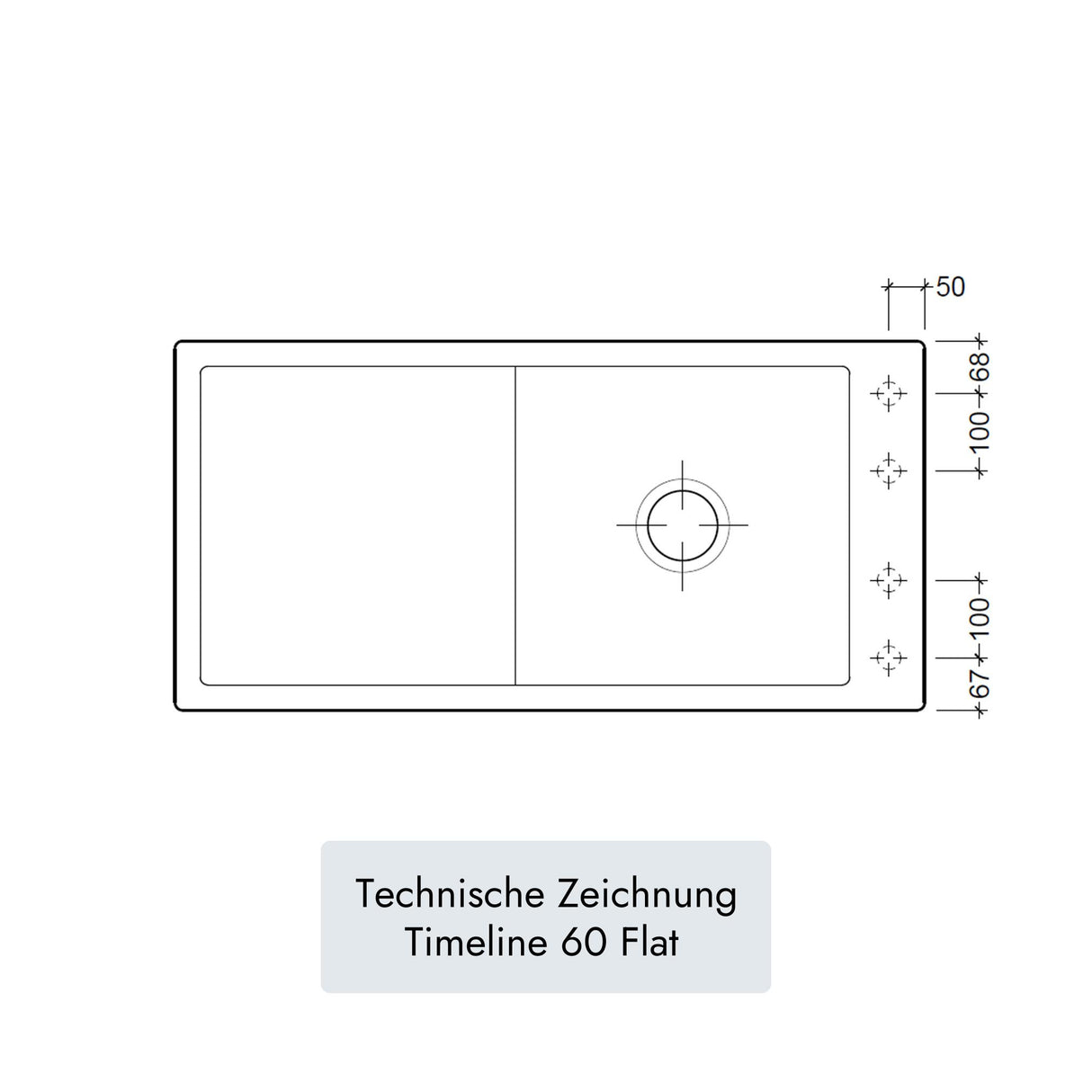 Villeroy & Boch Timeline 60 Flat