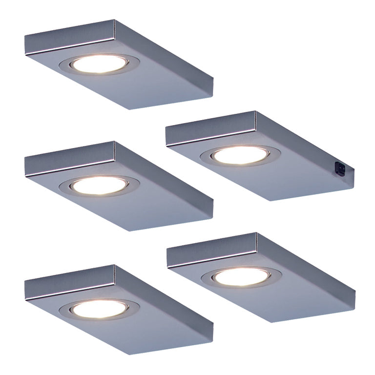 LED-Unterbauleuchte Leon Edelstahl