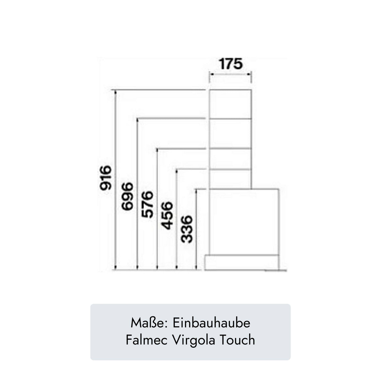 Falmec Virgola Touch