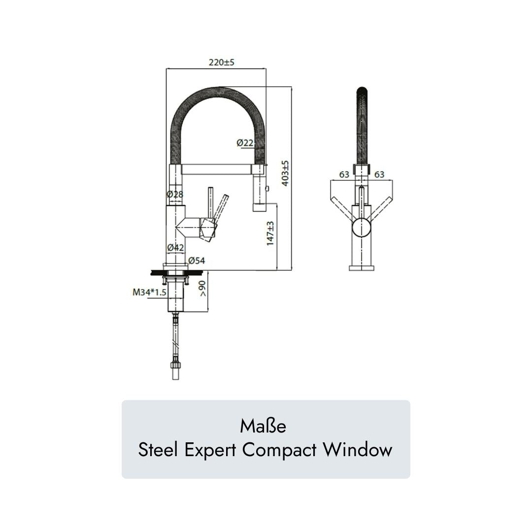 Villeroy & Boch Steel Expert Compact Window