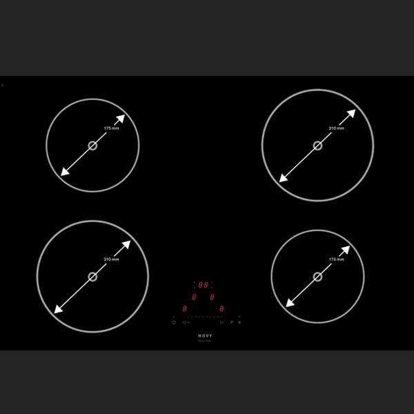 Novy Comfort 1755 Induktionskochfeld