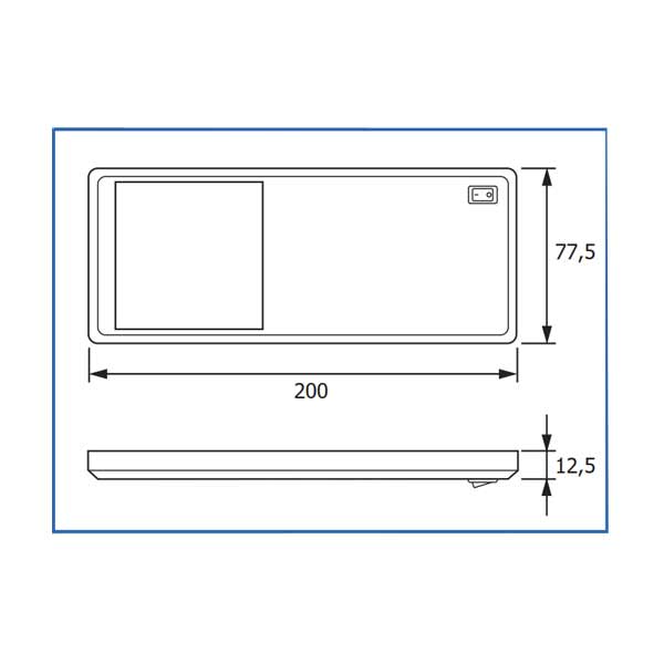 LED-Unterbauleuchte Pinto Masterschalter Set
