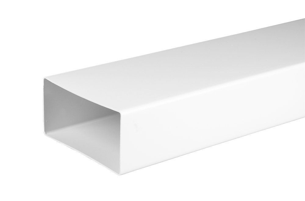 Flachkanal mit Muffe hochwertiger Kunststoff