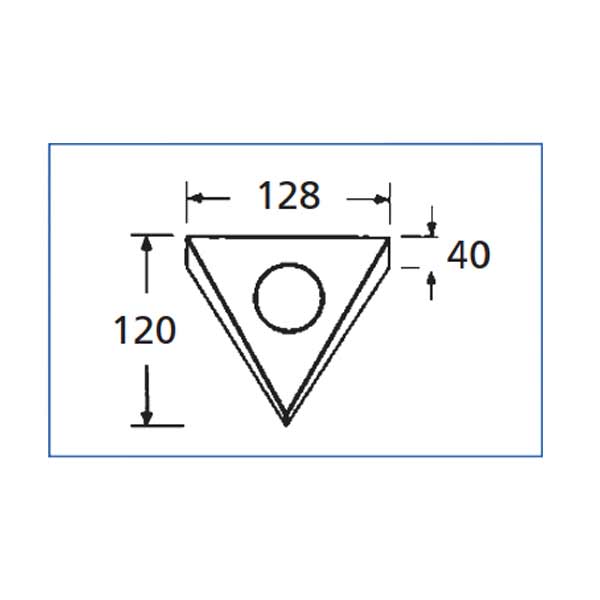 LED Unterbauleuchte Triangolo