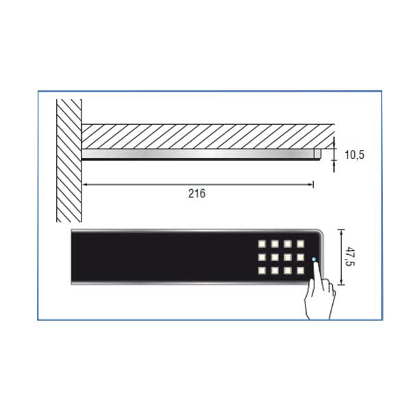 LED Unterbauleuchte Key Dot