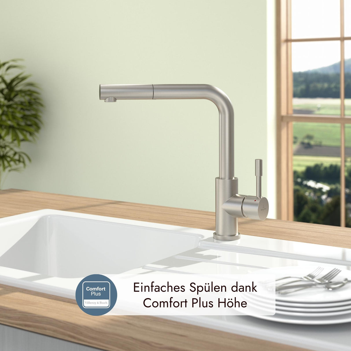 Villeroy & Boch Steel Shower Window