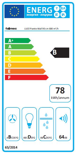 Wandhaube oder Inselhaube Falmec Luce