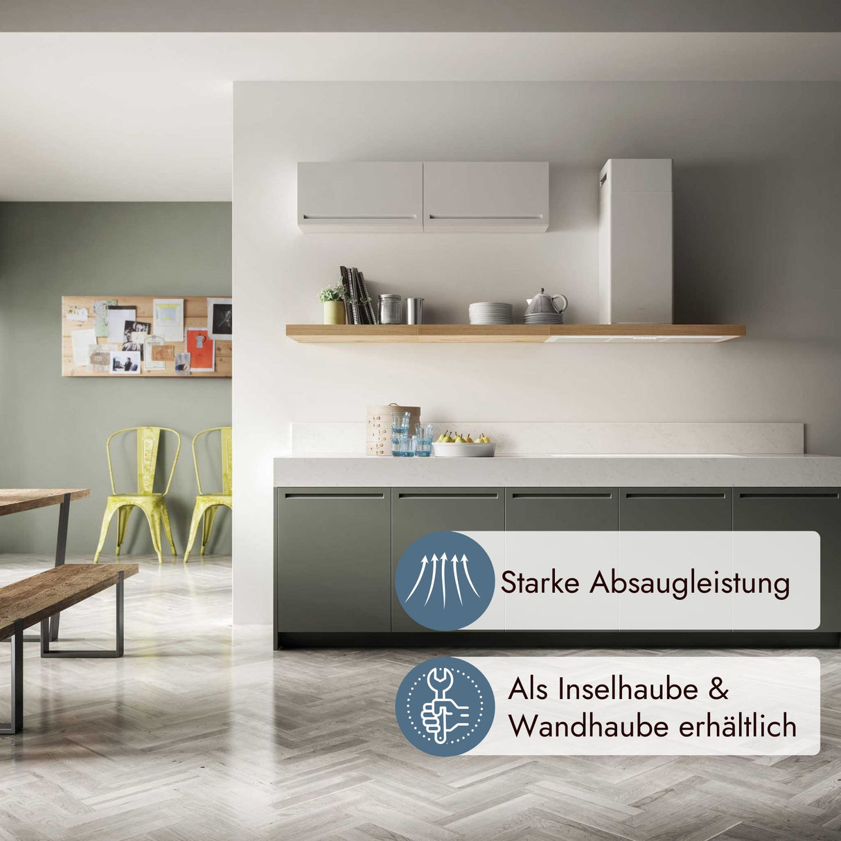 "Elica Bio Wand - und Inselhaube" von Elica (Bild 7). / /