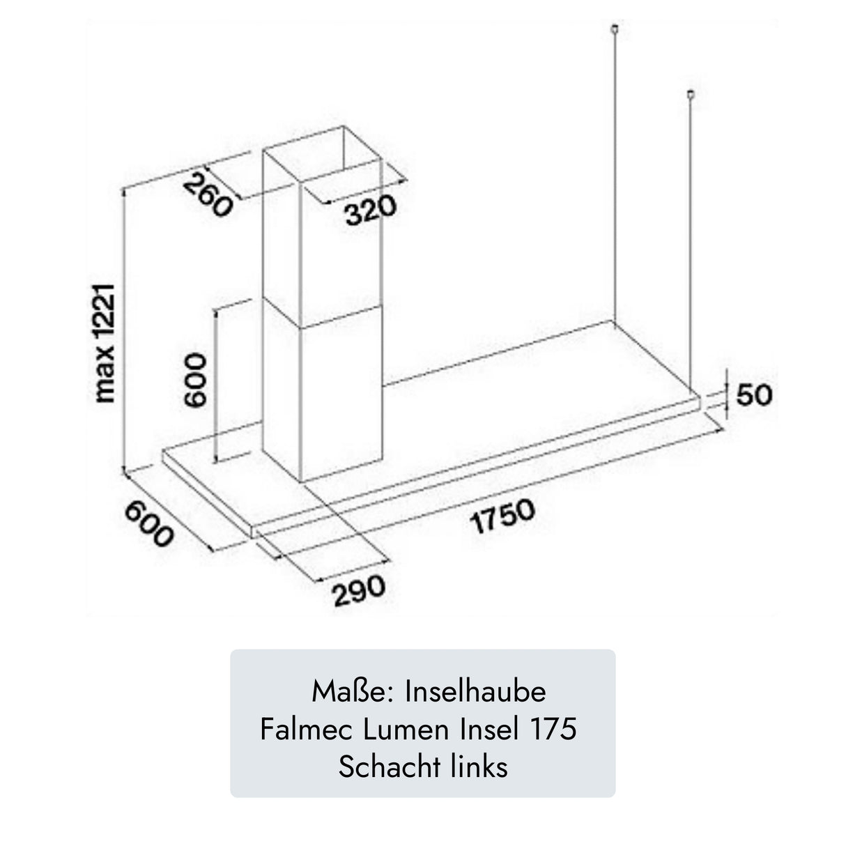 "Falmec Lumen Insel 175" von Falmec (Bild 8). / /