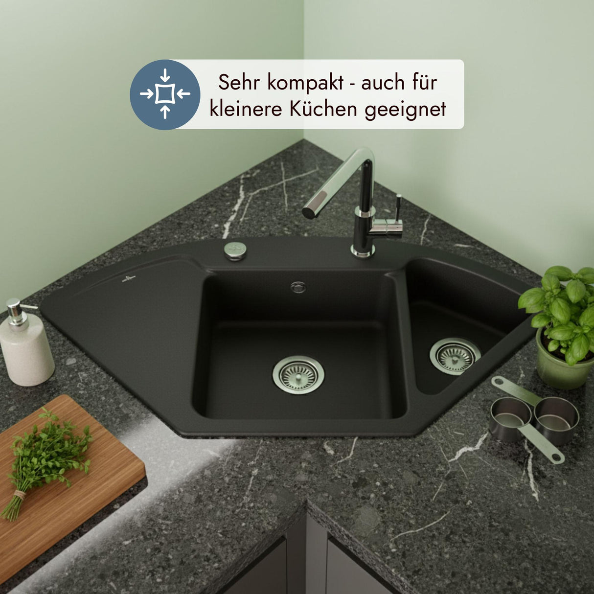 Villeroy & Boch Subway Style Eckspüle