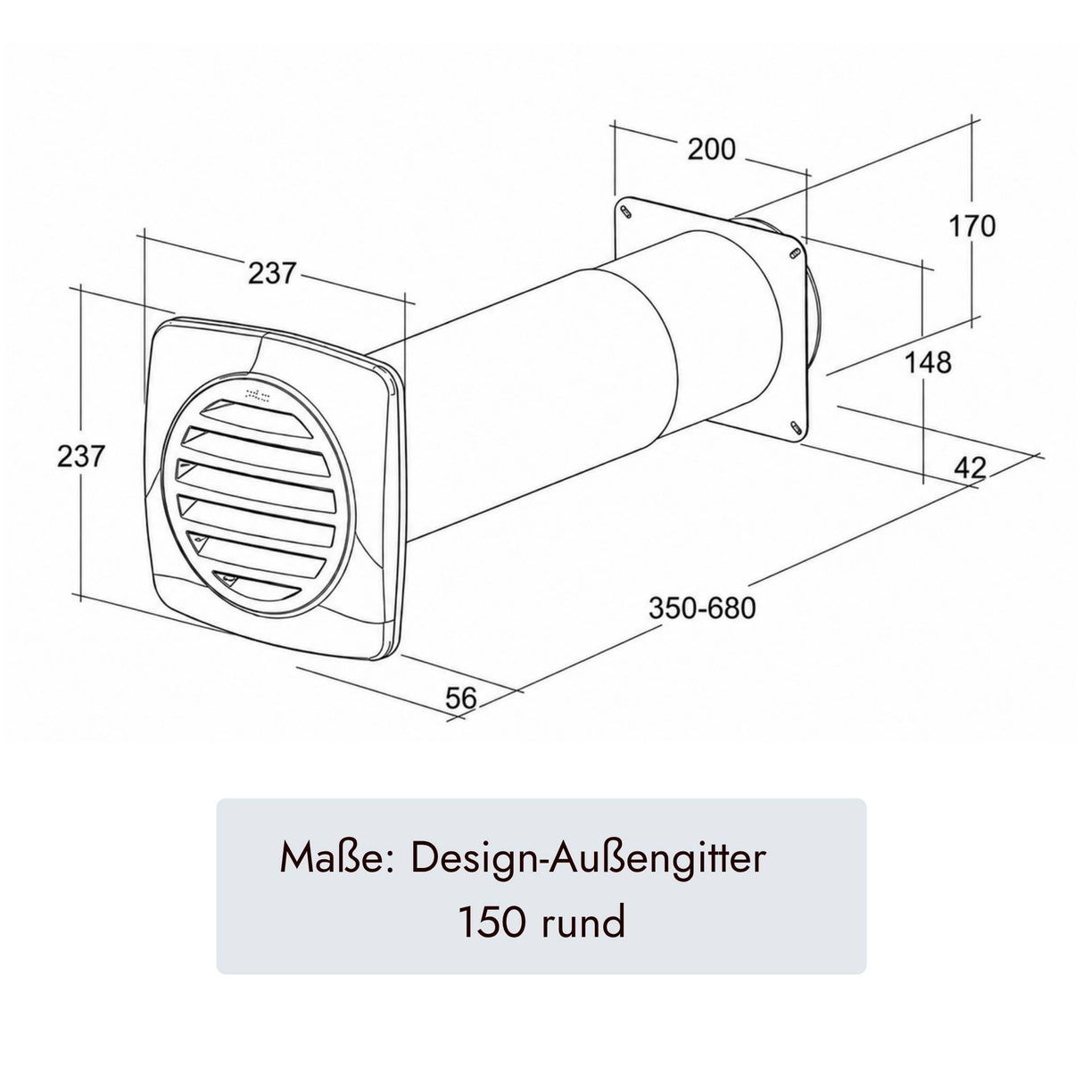 Thermo-Mauerkasten Aeroboy Eco