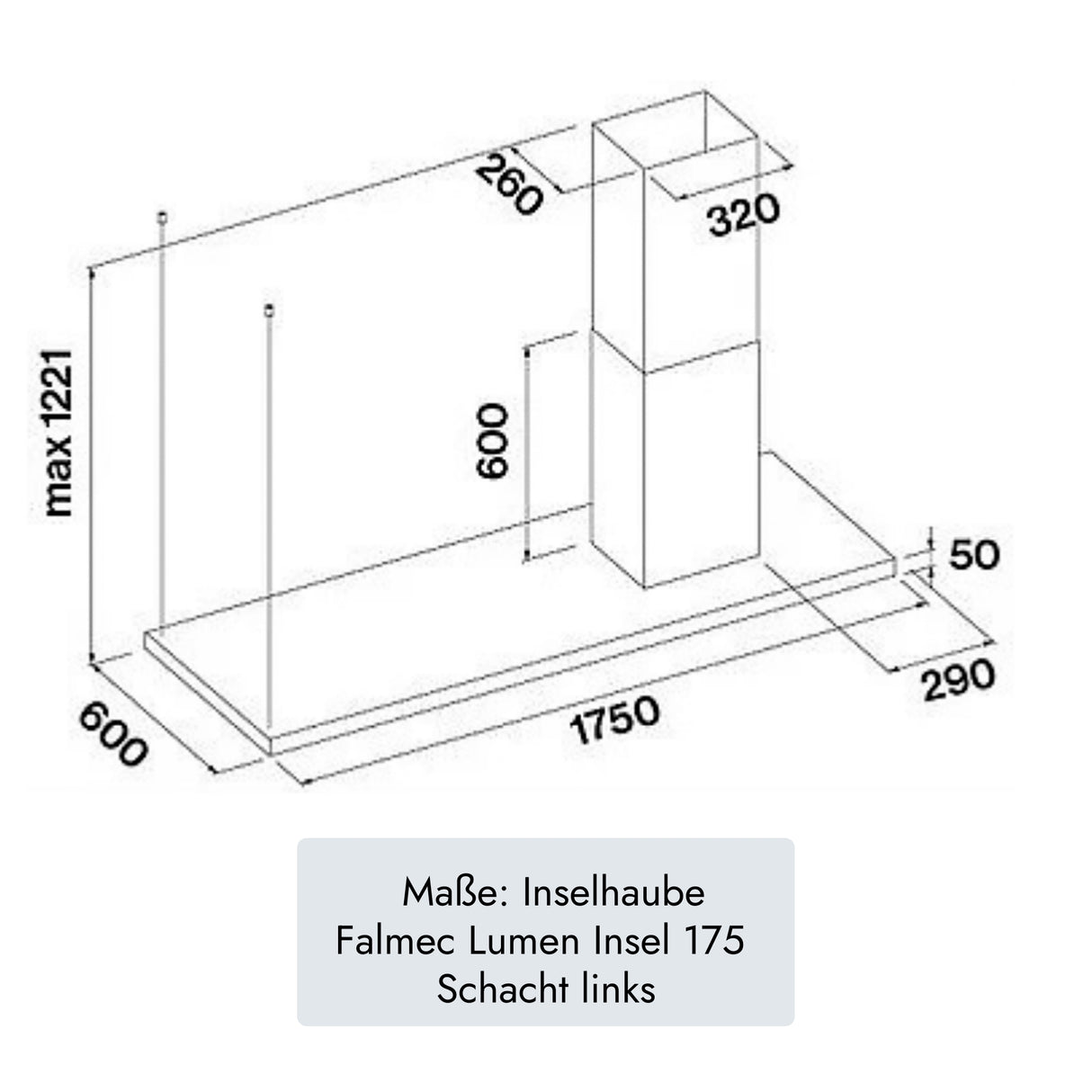 "Falmec Lumen Insel 175" von Falmec (Bild 9). / /