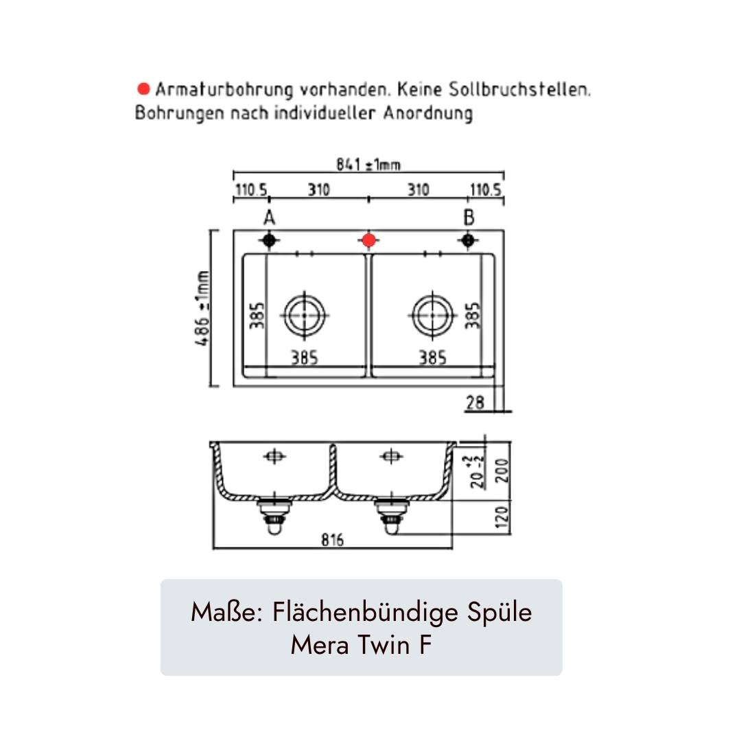 Systemceram Mera Twin F