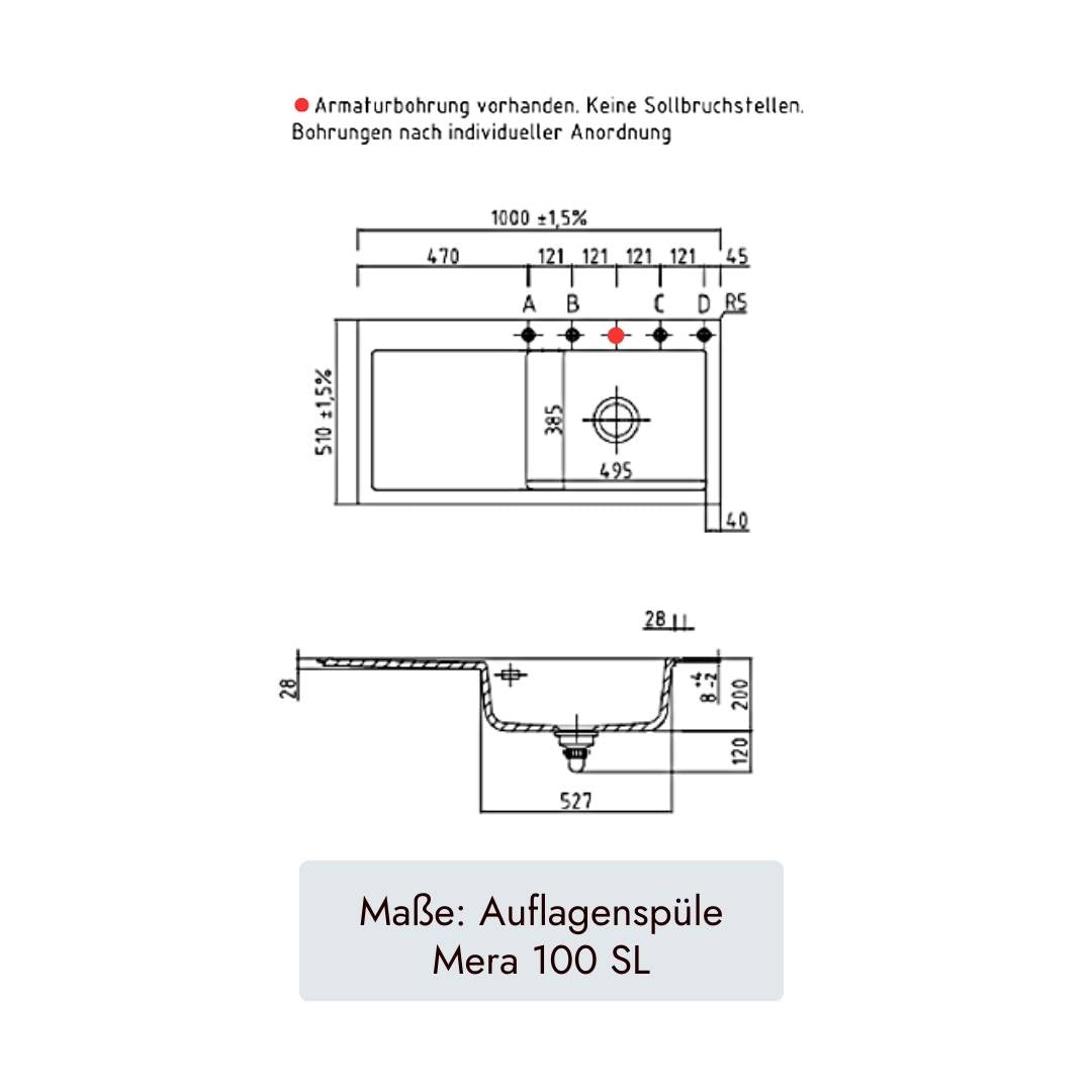 Systemceram Mera 100 SL