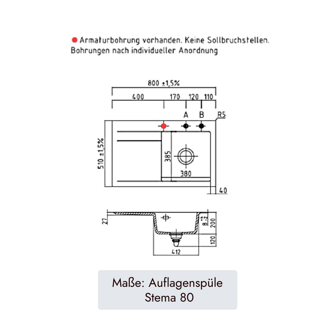 Systemceram Stema 80