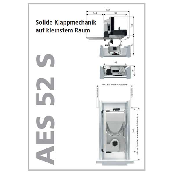 Ritter AES 52 S Einbau-Allesschneider