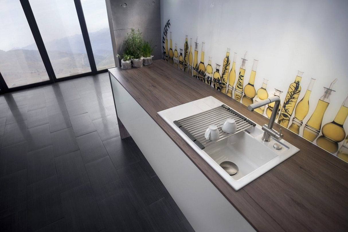 Systemceram Faltmatte Edelstahl