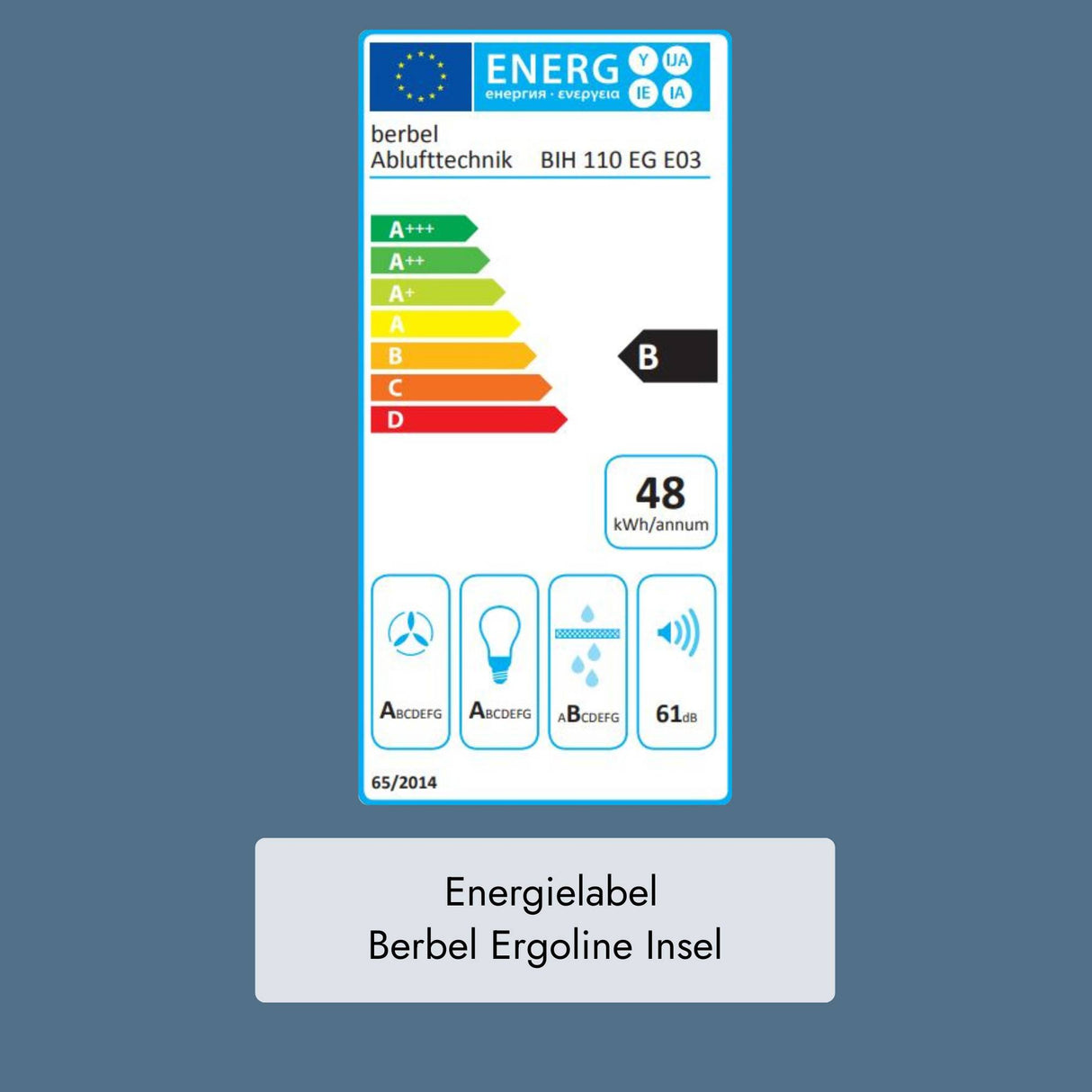 Berbel Ergoline BIH EG Inselhaube