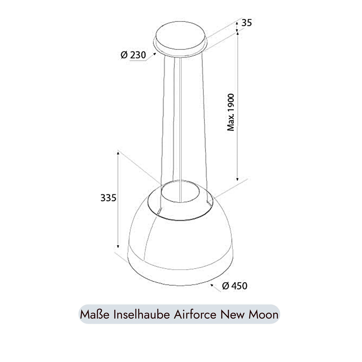 Airforce New Moon Inselhaube Restyling