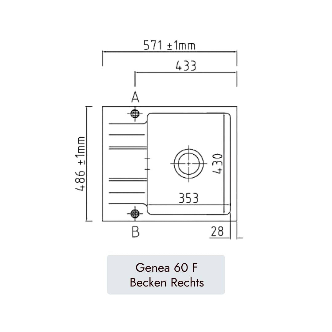 Systemceram Genea 60 F