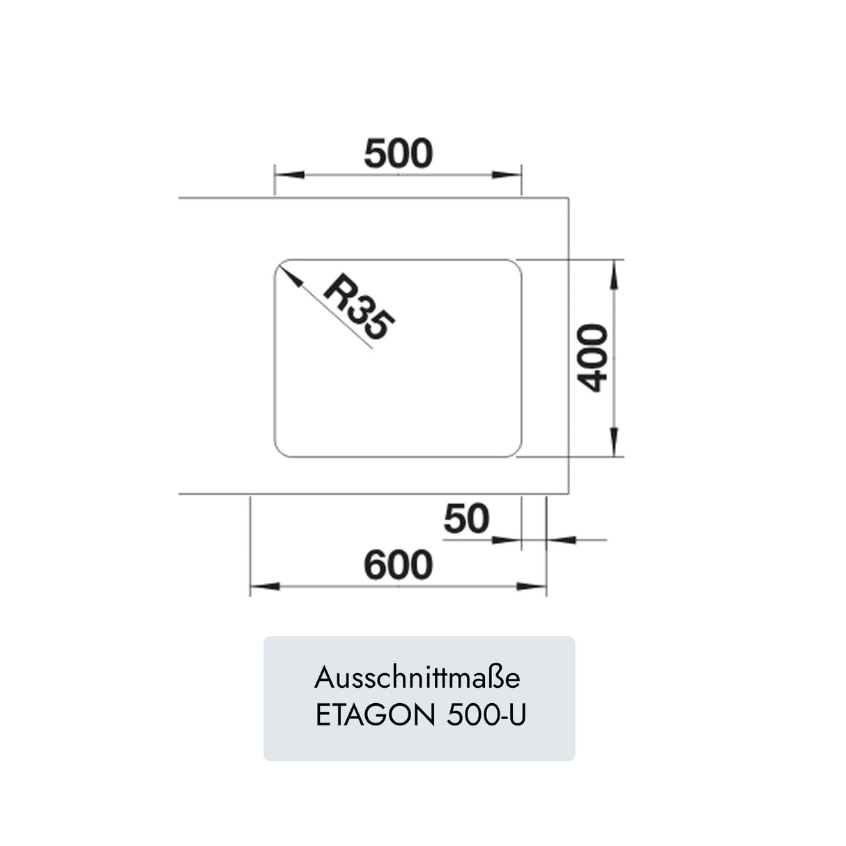Blanco ETAGON 500-U