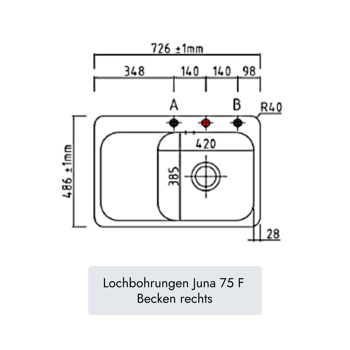 Systemceram Juna 75 F