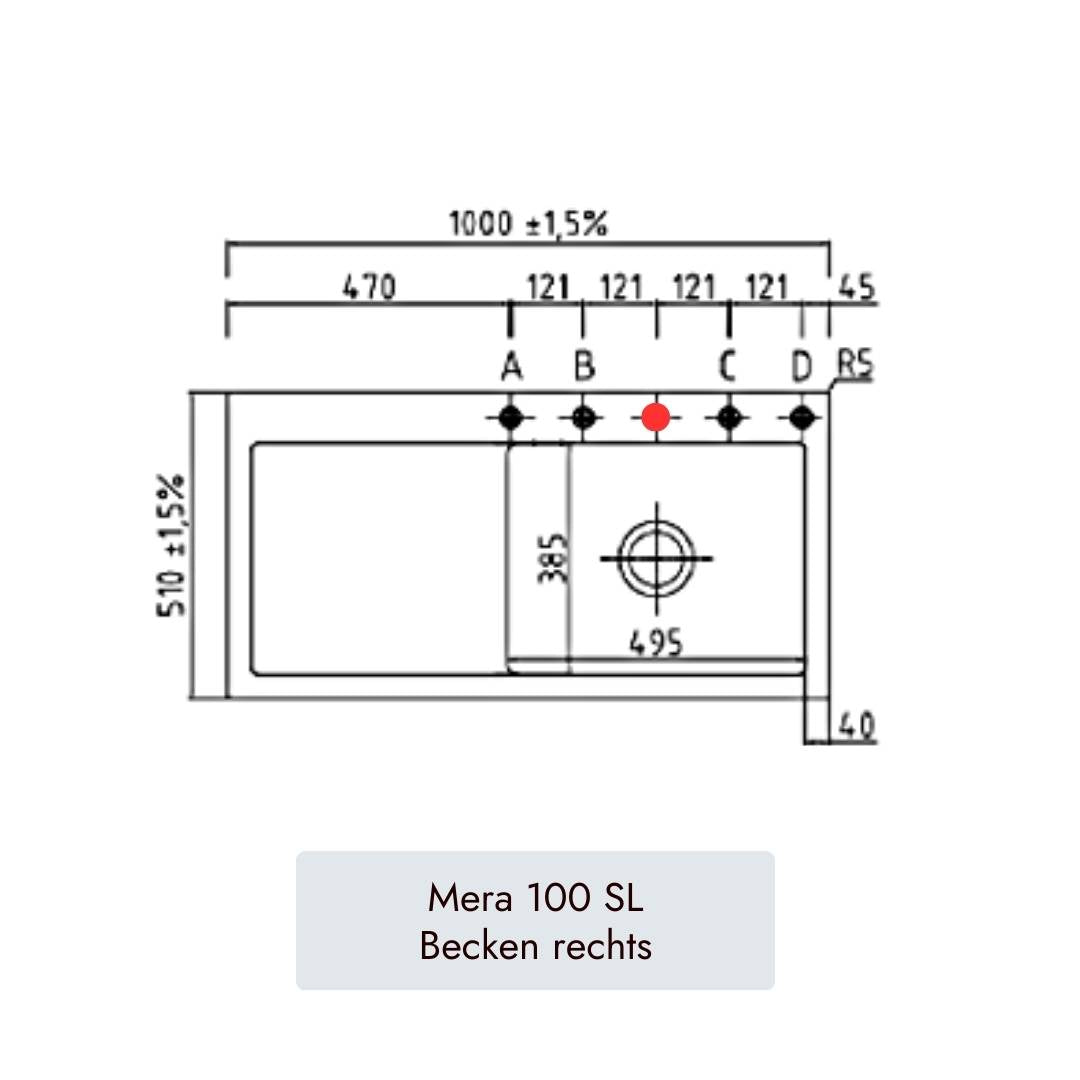 Systemceram Mera 100 SL