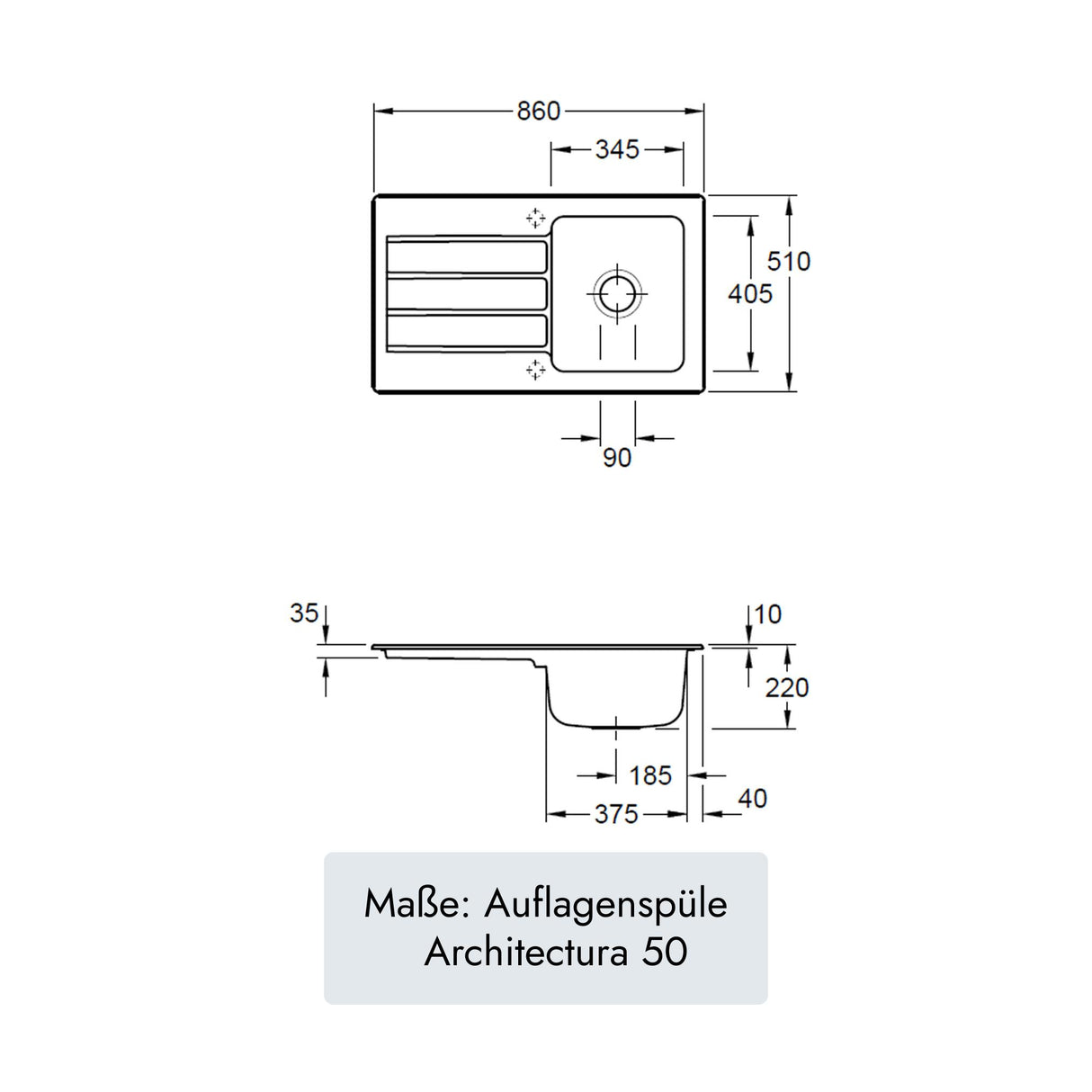 Villeroy & Boch Architectura 50