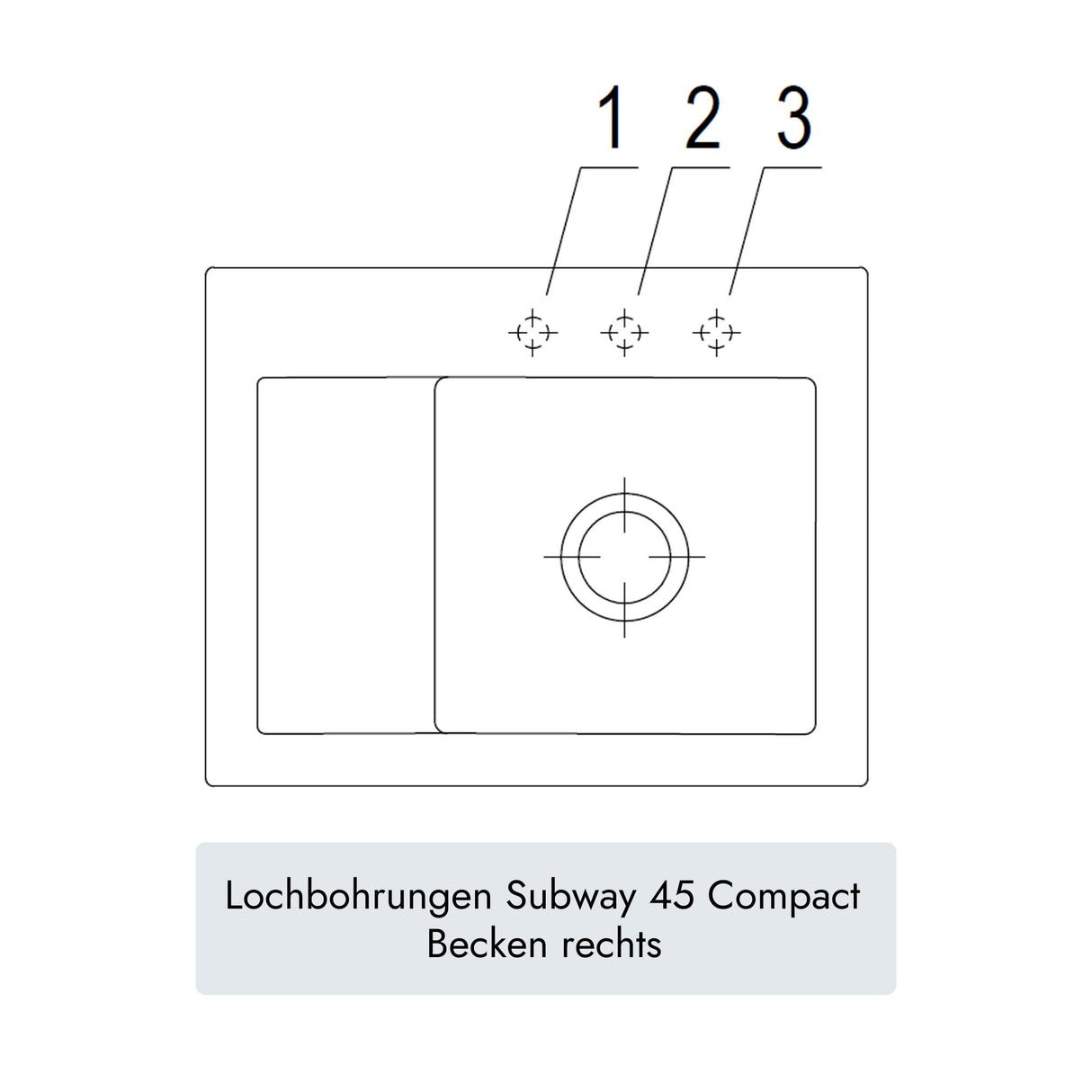 Villeroy & Boch Subway 45 Compact