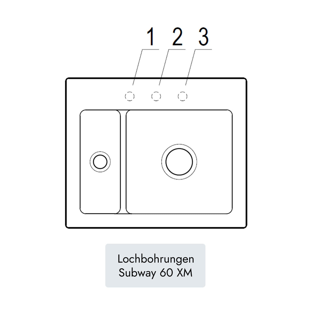 Villeroy & Boch Subway 60 XM